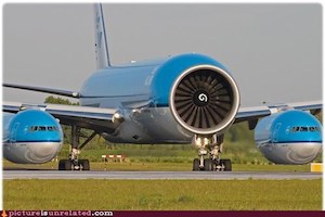 photoshopped image of an airliner.